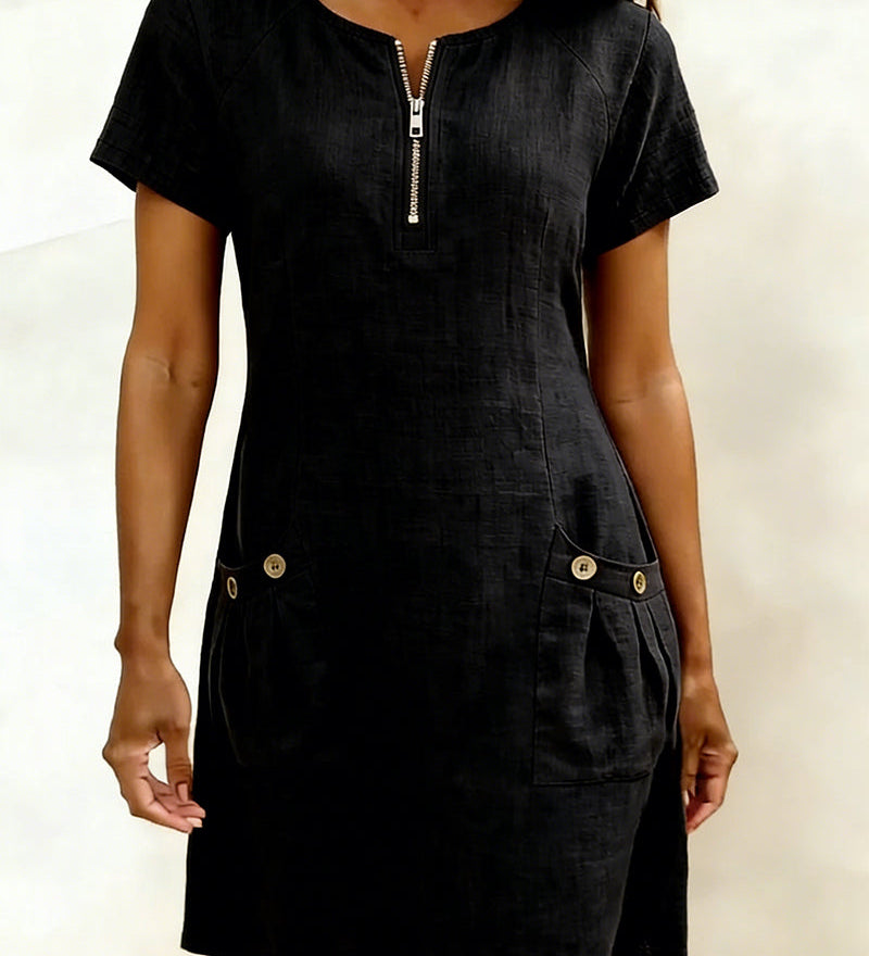 Lina Dress — Everyday Natural Elegance
