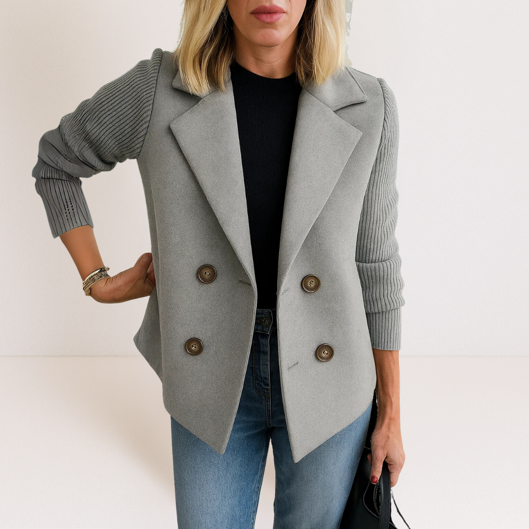 Varsovia Atelier | Marta- Casaco Elegante com Malha
