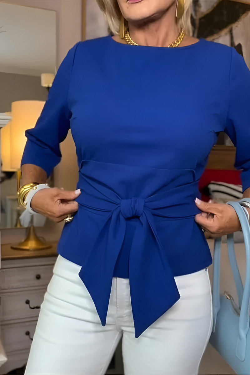 Varsovia Atelier | TOP z wiązaniem w talii