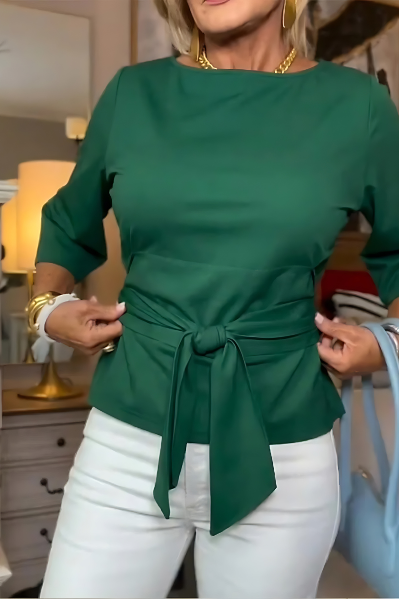 Varsovia Atelier | BLUZKA SZYKOWNA MINIMALISTYCZNA