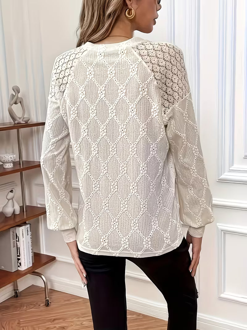 Varsovia Atelier | BLUZKA TISSÉE COL ROND