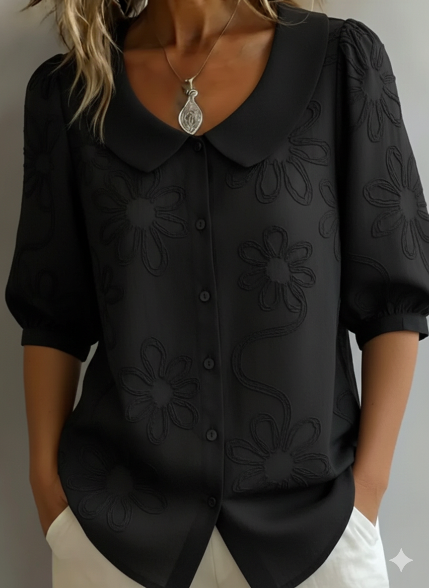 Varsovia Atelier | BLUZKA LETNIA KWIATOWA