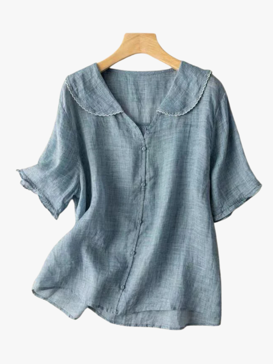Varsovia Atelier | TOP Z LNU COUPE SWOBODNA