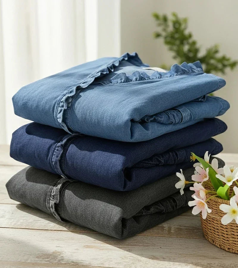 Varsovia Atelier | BLUZKA DENIM COL V