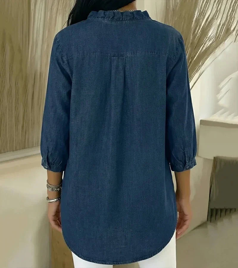 Varsovia Atelier | BLUZKA DENIM COL V