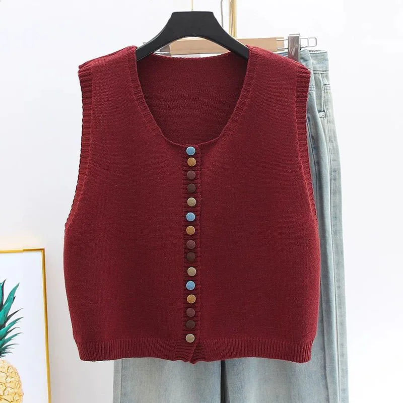 Varsovia Atelier | Maribela- DEKOLTete em Malha com Botões