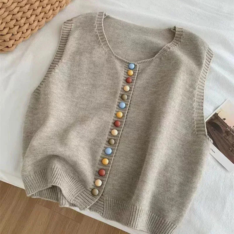 Varsovia Atelier | Maribela- DEKOLTete em Malha com Botões