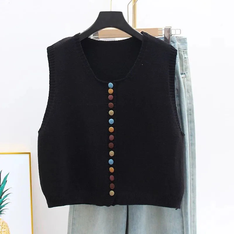 Varsovia Atelier | Maribela- DEKOLTete em Malha com Botões