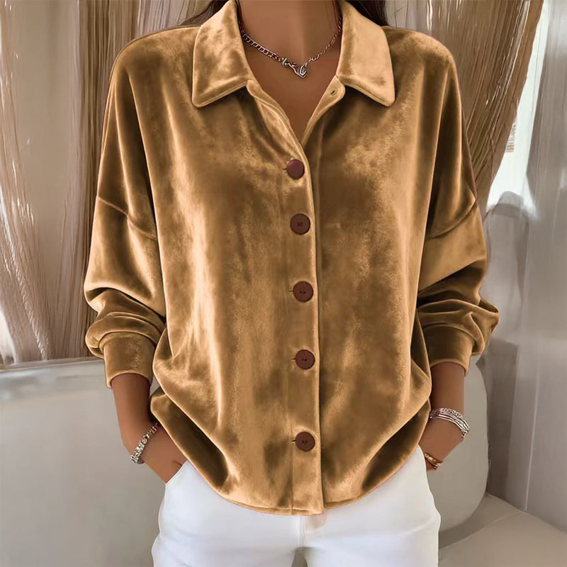 Varsovia Atelier | TOP z zapinaniem na guziki ELEGANCKI
