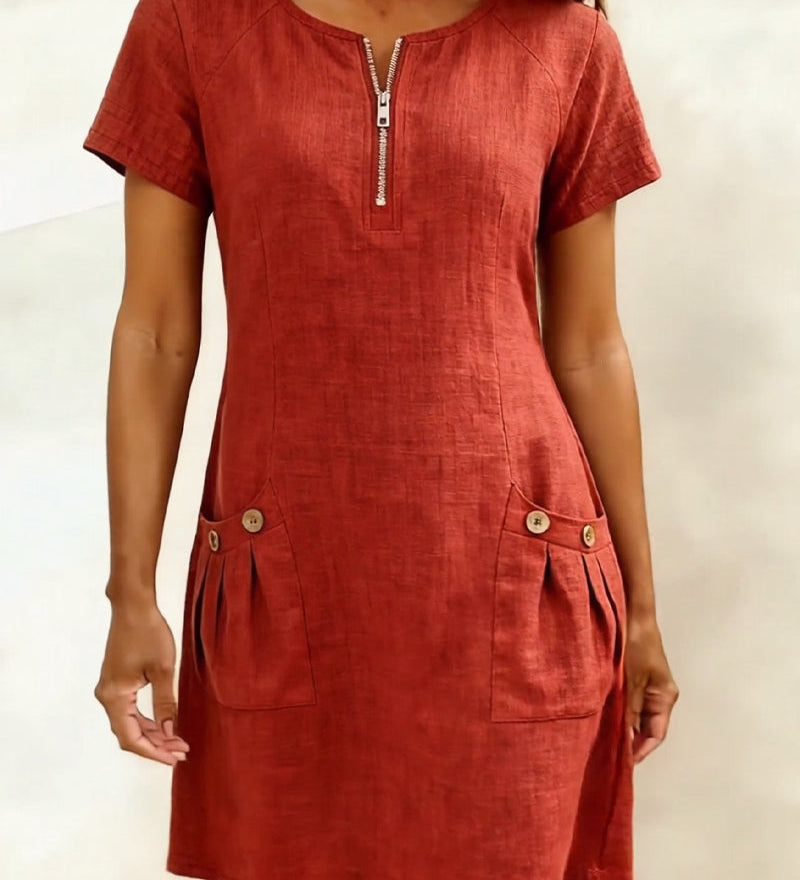 Lina Dress — Everyday Natural Elegance