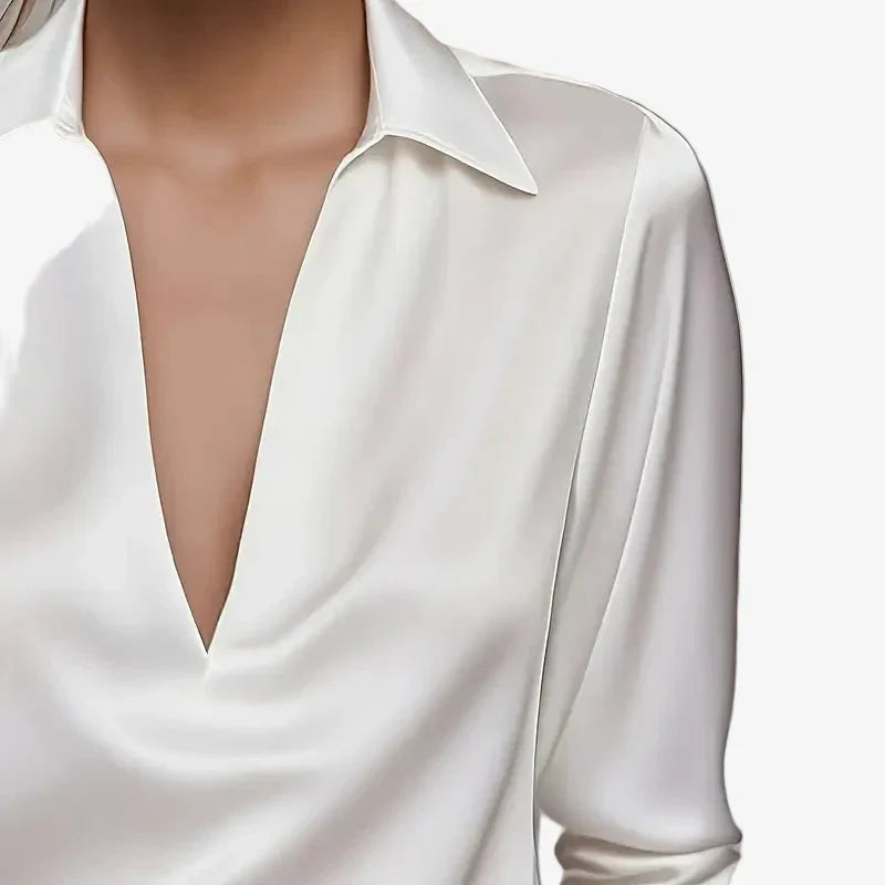 Varsovia Atelier | BLUZKA SATINÉE ELEGANCKA
