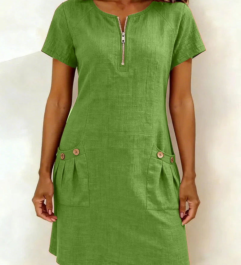 Lina Dress — Everyday Natural Elegance