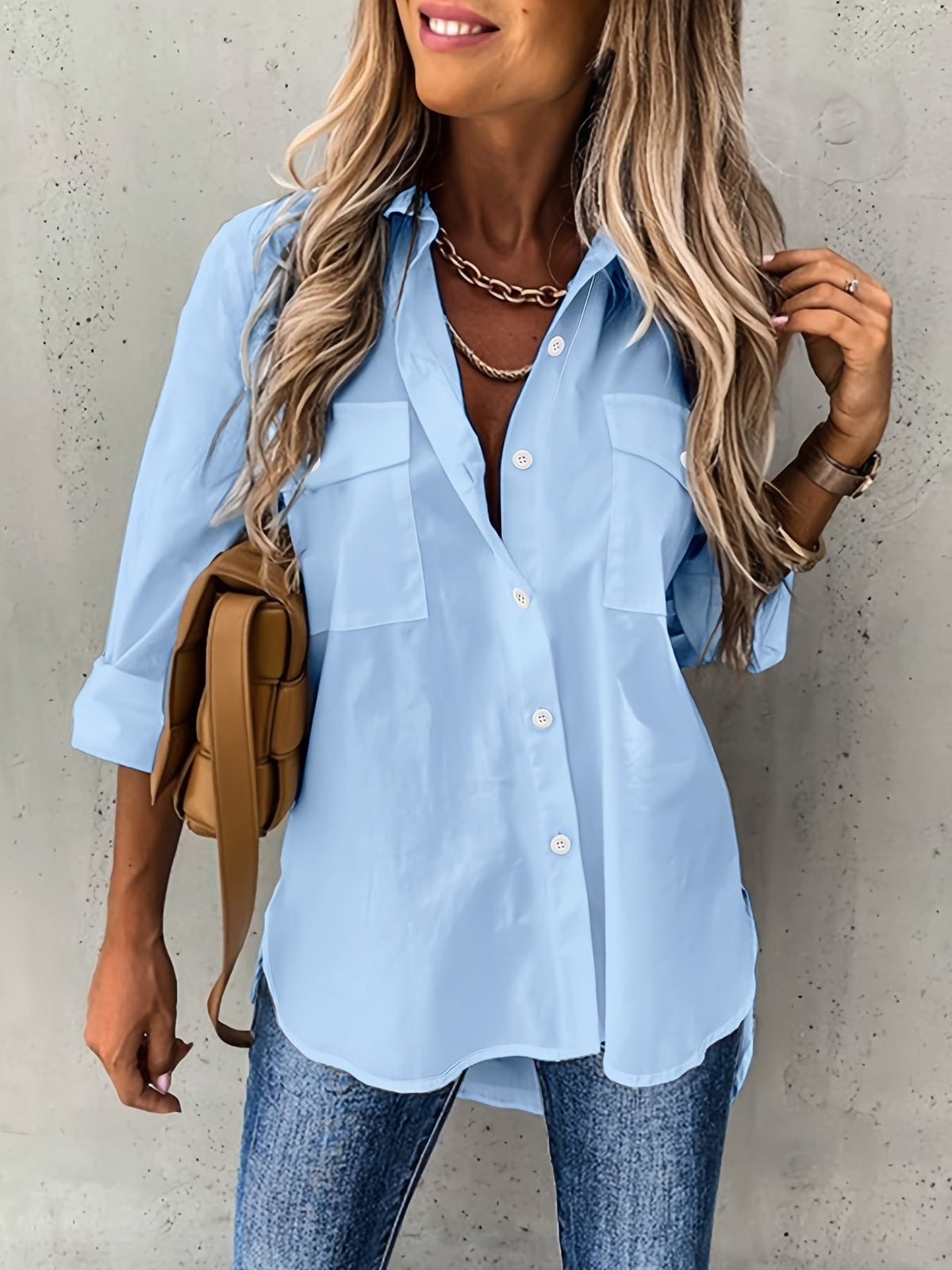Varsovia Atelier | KOSZULA FORMELLE KLASYCZNA DŁUGIMI RĘKAWAMI