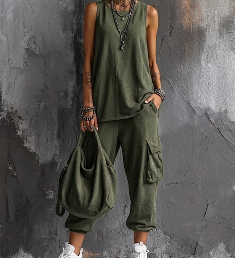 Valentina | Casual Mole Set with Pockets